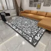 Carpets Reese Living Room European Retro Flower Geometric Marble Pattern Quality Kitchen Rugs Table Bedroom El Sofa WeddingCarpets