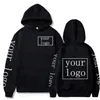 Style Custom Hoodie Diy Text Couple Friends Family Image Print Clothing Custom Sports Leisure Sweater Size Xs-4Xl 220816