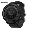 NORTH EDGE Altimetro Barometro Bussola Uomo Orologi digitali Sport Corsa Orologio Arrampicata Escursionismo Orologi da polso Impermeabile 50M 220421193i