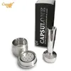 Capsulone/Compatible with illy coffee Machine maker/STAINLESS STEEL Metal Refillable Reusable capsule2 fit for illy cafe capsule T200523