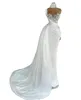 2022 Vestidos de noiva de sereia africana sexy Apliques de renda alta pérolas de pérolas de cristal sem mangas de trem sem tamanhos de noiva sem tamanhos de tamanho plus size
