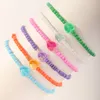 Boho Summer Beach Candy Color Beads Anklet Set Femme 2022 NOUVEAU 6PCS SETS FOODEAR FEMMES