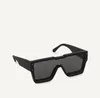 Letnie okulary przeciwsłoneczne cyklonowe dla mężczyzn i kobiet w stylu Z1578W anty-Ultraviolet Retro Plac Plac Pełna ramka okulary mody zupełnie nowe losowe pudełko