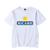 رجال Tshirt Ricard Women Fashion Tshirts Summer Cotton Mujer Tee Shorts Sleeves Male 220707