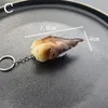 PVC -simulering Sushi KeyChain Key Ring for Women Men Gift Japanese Cuisine Bag Car Holder Food Model Pendant Keychain