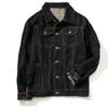 Men's Jackets 2022 Fashion Brand Oversized Male Denim Jacket Men Black Jean Plus Size 5XL 6XL 7XL 8XL