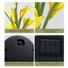 Multicolor Solar Flowers IP Waterproof Stake Lights Path Light Head Landscape Light Garden Color Change J220531