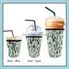 Other Drinkware Kitchen Dining Bar Home Garden Iced Coffee Sleeve Neoprene Cold Drinks Beverages Insa Dhnmj