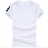 Hoogwaardige katoen nieuwe O-hals met korte mouwen T-shirt Brand Men T-shirts Casual Style for Sport Men T-shirts