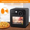 Air Fryer Toaster Oven furniture Oven with Rotisserie and Dehydrator, Roast, Bake, Broil, 16 in 1 Digital Easy Operation, Fry Oil-Free, 8 Accessories & Recipe Included