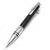 Promotion Pen Black/Sliver Roller Ballpoint Pen Luxury Office School M Classic Stationery Star Walk with Serial Number