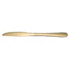4pcs/مجموعة أدوات أدوات سكين أدوات السكين الذهب مجموعة أدوات المائدة الفولاذ المقاوم للصدأ