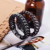 Bracelets de charme Punk Creative Cuir Wrap Chaîne Bracelet Pour Hommes Bijoux Poignet Accessoires En Gros Kent22
