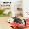 Smart Sensing Snake Cat Toys Interactive Automatic Eleteronic Teaser USB Accessories Accessories для S Dogs Toy 220510