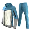 Survêtements pour hommes Marque Sweatsuit Tech Fleece Sweat à capuche en coton extensible 220823