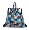NXY School Tags Drawstring Backpack Dames Simple Bag Waterproof Vouwopslag Sport Gym Pocket Travel 220802