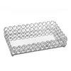 Boîtes De Rangement Bacs Cristal Rectangle Miroir Plateau Cosmétique Vanité Organisateur De Bijoux Décoratif Pour Mariage Décoration De La MaisonStorage