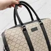 Men briefcases Casual briefcase designer handbag with double letter printing single shoulder bag large capacity document cross body Computer package bags