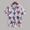 Survêtements pour hommes Chemises hawaïennes pour hommes Shorts D'été À Manches Courtes Survêtement Hommes Boutonné Imprimé Tropical T-Shirt Vêtements Ropa De
