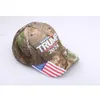 Donald Trump 2024 Hoeden Camouflage Amerikaanse Presidentsverkiezingen Baseball Caps Verstelbare Outdoor Sport Camo Trump Feesthoed PRO232