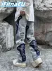 Рваные джинсы мешковатые мужские брюки с принтом Harajuku Slim Trendyol мужская мода хип-хоп брюки Y2k Man гранж уличная одежда с накоплением X220714
