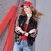 WT-019 Giacche da donna Brand Designer Spring Short Women's Coat Europe 2022 New Fashion State Collar Patchwork Giacca patchwork