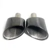 Car Accessories 1 Pair 304 Stailess Steel Exhaust Muffler Tip For Audi RS3 RS4 RS4 RS5 RS6 Double inner Exhaust Pipe