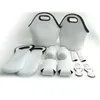 Sublimation Blanks 재사용 가능한 Neoprene 토트 백 핸드백 절연 부드러운 점심 가방 직장을위한 지퍼 디자인 FY3499 B0520A035