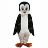Costume de mascotte de pingouin d'Halloween Costume de personnage de dessin animé de qualité supérieure Costume unisexe adultes tenue de carnaval de noël déguisement