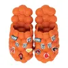 Slippers personalizados lichchee bubble feminina primavera chinelos de verão para mulheres chinelas de praia 220714