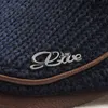 ジャモント高品質の英語スタイル冬のウール年上の男性キャップ濃い温かいベレー帽子クラシックデザインヴィンテージバイザーキャップスナップバックJ220722