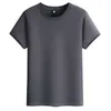 Faliza Mens Kortärmad T-shirt Bomull Högkvalitativ Mode Solid Färg Casual Man T Shirts Summer Tee Kläder 3 st / Lot TX154 220401