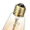 Retro ST64 Edison Bulb 110V E26 60W żarówki Vintage Filament żarówka wolframowa Edison Light H220428
