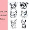 925 Sterling Silver A Dog 's Story Poodle Puppy French Bulldog Beads Charm Fit BISAER Charms Silver 925 Original Bracelet 220195i