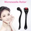 Skin Massage Microneedle Roller Micro 540 Real Needles Derma Rollers Facial Therapy Tools Healthy Care machine Titanium Microneedles for Hair Loss Treatment