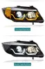 Bil Dayime Running Head Light för BMW 3 Series E90 LED-strålkastarmontering 318i 320i 325i Dynamic Turn Signal Lens Auto Accessories 2005-2012