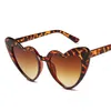 coeur lunettes de soleil mode en forme de coeur marque femmes lunettes en plein air plage luxe lunettes de soleil UV400 lunettes avec 14 couleurs en option