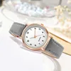 Montres-bracelets De Luxe Femmes Petites Montres Lumineux Dames Poignet Quartz Casual Bracelet En Cuir Bracelet Montre Relogio FemininoMontres-Bracelets Wristw