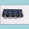 Ключевые кольца свадебные подарки 3D -автомобиль Keyring Sier Lated Cool Check Ring Hjewelry Drop Delivery Jewelry DH4TL