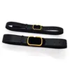 Womens Designer Belts Mens Luxurys Designers Belts Smooth Buckle Waistband Genuine Leather Cintura Ceinture Homme Pour Large width242P