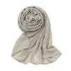 Halsdukar Mode Pläd Pom Bubble Chiffong Omedelbar Hijab Kvinnor Höst Hög kvalitet Wrap Pashminas Stole Muslim Snood 180 70CmScarves