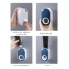 Bathroom Toothpaste Squeezer Automatic Dispenser Dust proof Toothbrush Holder Wall Mount Stand Accessories 220523