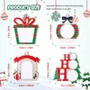 Sublimation Metal Christmas Tree Blank Hanging Ornaments Heat Press Ornament for DIY Craft Wreath Party Stove Home Decor Blanks