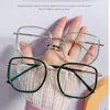 Güneş Gözlüğü 2022 Lrregüler Net Çerçeve Kadınlar İçin Vintage Blue Anti-Işık Engelleme Gözlük Erkekler Moda Marka Optik Bilgisayar Gözlükleri