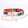 Weave Rope Friendship Charm Bracelets For Woman Men Cotton Handmade Bracelet Ethnic Jewelry Gifts