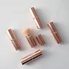 Retractable Makeup Brush Loose Powder Blush Powder Brushes With Aluminum Tube Soft Hair Make up Tools