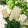 Kraftpapper omsluter bruna trädgårdspåsar Isolering Säck Förpackningsskydd Vertikala kuvert för kontor eller bröllopspresent