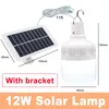 5W 7W 9W Portable LED lampe solaire chargée énergie solaire panneau lumineux alimenté ampoule de secours pour jardin extérieur Camping tente pêche