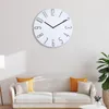 Wall Clocks Plastic Clock 12 Inch Silent Non Ticking Battery Operated For Kitchen Bedroom Room Office Decor GiftsWallWall