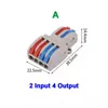 Andere Beleuchtungszubehör 10pcs SPL-42/62 Mini Schnelldrahtanschluss Universal Kabelkabel Push-in Leiteranterminal Block DIY Sie alsher